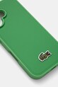 Lacoste husa pentru telefon iPhone 16 6.1 LCHMP16SPVCN verde AA00