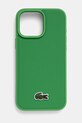 Lacoste husa pentru telefon iPhone 16 Pro Max 6.9 pentru telefon verde LCHMP16XPVCN