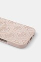 Чехол на телефон Guess iPhone 16 6.1 GUHMP16SG4GFRP розовый AA00