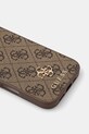 Guess Husa pentru telefon iPhone 16 6.1 GUHMP16SP4SM4MW bej AA00