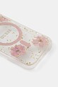 Guess custodia per telefono iPhone 16 6.1 GUHMP16SRBFGFGMP rosa AA00