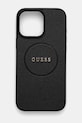 Guess Husa pentru telefon iPhone 16 Pro Max 6.9 pentru telefon negru GUHMP16XPGHSMMK