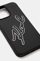 Чохол на телефон Karl Lagerfeld iPhone 15 Pro Max 6.7 KLHCP15X3DRKSDLK чорний AA00
