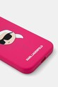 Чохол на телефон Karl Lagerfeld iPhone 15 Pro 6.1 KLHMP15LSKHPPLF рожевий AA00
