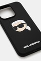 Чохол на телефон Karl Lagerfeld iPhone 15 Pro 6.1 KLHMP15LSKHPPLK чорний AA00