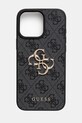 Чохол на телефон Guess iPhone 16 Pro Max 6.9 для телефону чорний GUHCP16X4GMGGR