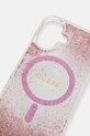 Guess Husa pentru telefon iPhone 16 GUHMP16SRGRGEP roz AA00