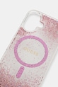 Θήκη κινητού Guess iPhone 16 GUHMP16SRGRGEP ροζ AA00