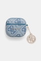Guess husa airpods 4 Gift Box albastru GUA4P4E4CDB