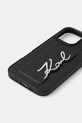 Puzdro na mobil Karl Lagerfeld iPhone 16 Pro Max KLHCP16XPGPVKSK čierna AA00
