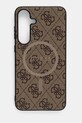 Чохол на телефон Guess Samsung Galaxy S25+ для телефону коричневий GUHMS25MG4GFRW