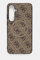 Guess etui na telefon Samsung Galaxy S25+ na telefon brązowy GUHMS25MG4GFRW