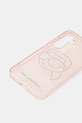 Karl Lagerfeld Husa pentru telefon Samsung Galaxy S25 KLHCS25SHKHDCELP roz AA00