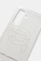 Кейс за телефон Karl Lagerfeld Samsung Galaxy S25 KLHCS25SHKHDCELT прозрачен AA00