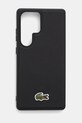 Θήκη κινητού Lacoste Samsung Galaxy S25 Ultra για τηλέφωνο μαύρο LCHMS25LPVCK