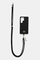 Θήκη κινητού Lacoste Samsung Galaxy S25 Ultra για τηλέφωνο μαύρο LCHMBCS25LPVCK