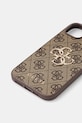 Θήκη κινητού Guess iPhone 15 Plus / 14 Plus 6.7 GUHCP15M4GMGBR καφέ AA00
