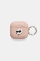 Чохол для airpods Karl Lagerfeld 4 Gift Box рожевий KLA4PGCHPP