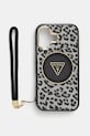 Θήκη κινητού Guess iPhone 16 στάμπα μαύρο GUHMP16SHLORSSK