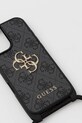 Guess telefon tok iPhone 16 GUHCP16SP4GMGCRK fekete AA00