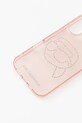 Karl Lagerfeld carcasă de telefon iPhone 16 KLHCP16SHKHDCELP roz AA00