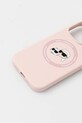 Чохол на телефон Karl Lagerfeld iPhone 16 Pro KLHMP16LSKCHTCP рожевий AA00