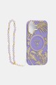 Guess telefon tok iPhone 16 telefonhoz lila GUHMP16SHPCTPLSU