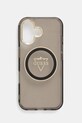 Чохол на телефон Guess iPhone 16 для телефону чорний GUHMP16SHFGTMSLSK