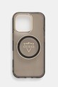 Puzdro na mobil Guess iPhone 16 Pro na mobil čierna GUHMP16LHFGTMSLSK