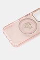 Guess carcasă de telefon iPhone 16 Pro GUHMP16LHFGTMSLSP roz AA00
