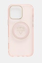 Чохол на телефон Guess iPhone 16 Pro Max для телефону рожевий GUHMP16XHFGTMSLSP