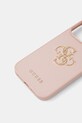 Θήκη κινητού Guess iPhone 16 Pro Max GUHCP16XPGT4MBP ροζ AA00