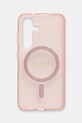 Guess etui na telefon Samsung Galaxy S25 na telefon różowy GUHMS25SHFGEREP
