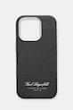 Чехол на телефон Karl Lagerfeld iPhone 16 Pro для телефона чёрный KLHCP16LPGWCMKHK