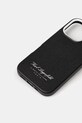 Karl Lagerfeld carcasă de telefon iPhone 16 Pro KLHCP16LPGWCMKHK negru AA00