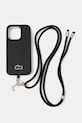 Lacoste carcasă de telefon iPhone 15 Pro pentru telefon negru LCHMBCP15LPVCK