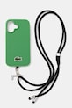 Lacoste telefon tok iPhone 16 telefonhoz zöld LCHMBCP16SPVCN