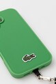 Lacoste carcasă de telefon iPhone 16 LCHMBCP16SPVCN verde AA00