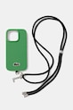 Lacoste custodia per telefono iPhone 16 Pro custodia per telefono verde LCHMBCP16LPVCN
