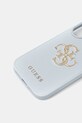 Чехол на телефон Guess iPhone 16 GUHCP16SPGT4MBB голубой AA00