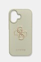 Guess telefon tok iPhone 16 telefonhoz zöld GUHCP16SPGT4MBN