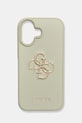 Guess telefon tok iPhone 16 telefonhoz zöld GUHCP16SPGT4MBN