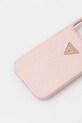 Guess etui na telefon iPhone 16 Pro Max GUHCP16XPGP4STRP różowy AA00