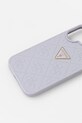 Obal na telefon Guess iPhone 16 GUHCP16SPGP4STRU fialová AA00
