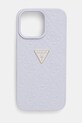 Guess etui na telefon iPhone 16 Pro Max na telefon fioletowy GUHCP16XPGP4STRU
