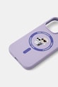 Karl Lagerfeld etui na telefon iPhone 16 Pro KLHMP16LSCMKCRHU fioletowy AA00