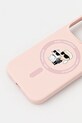 Karl Lagerfeld telefon tok iPhone 16 Pro KLHMP16LSCMKCRHP rózsaszín AA00