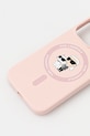 Karl Lagerfeld telefon tok iPhone 16 Pro KLHMP16LSCMKCRHP rózsaszín AA00