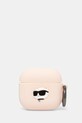 Karl Lagerfeld airpods tartó 4 Gift Box rózsaszín KLA4RUNCHP