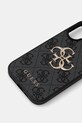 Obal na telefon Guess iPhone 16 GUHCP16S4GMGGR černá AA00